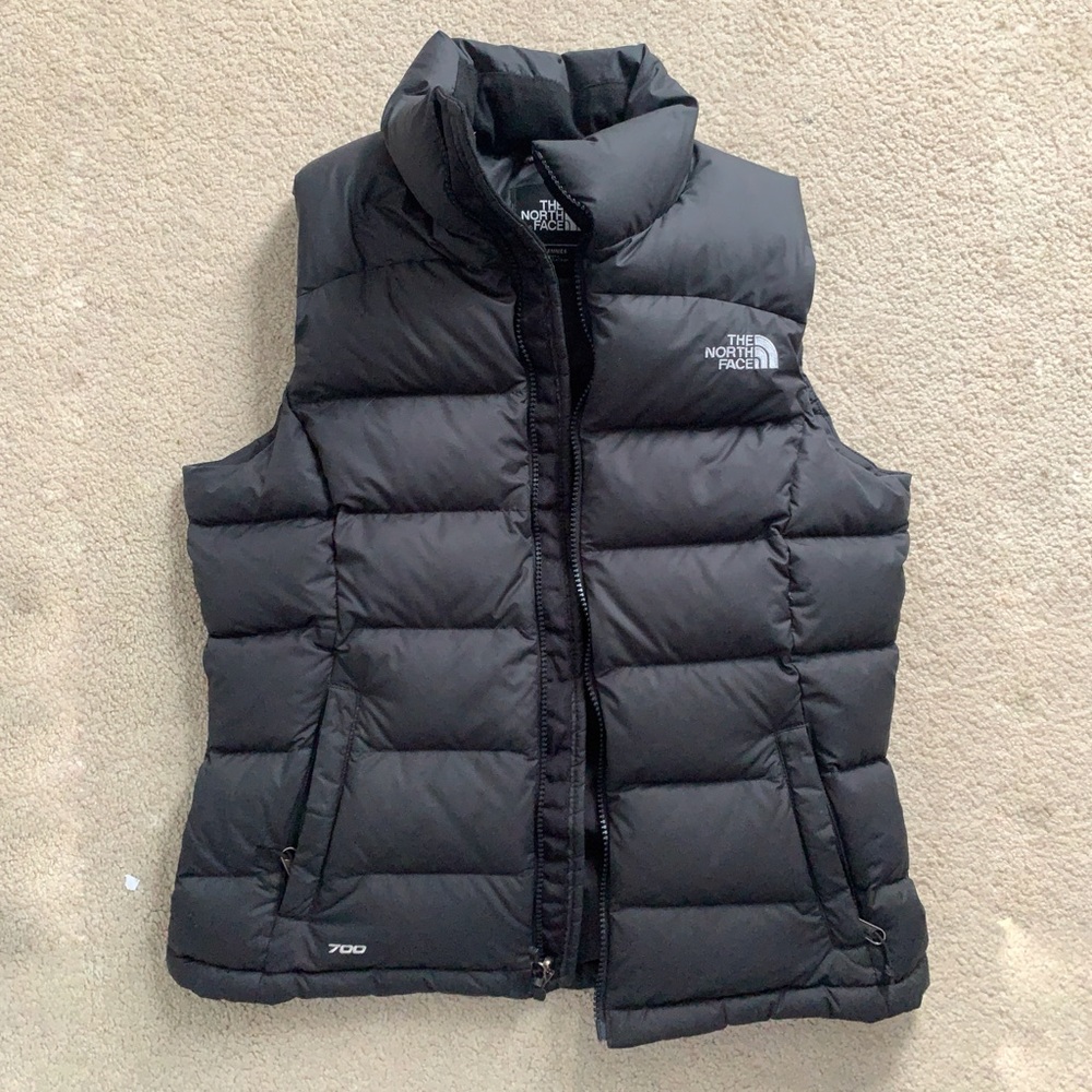 Black North Face Vest